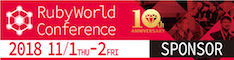 Ruby World Conference 2018 sponsor 234 60